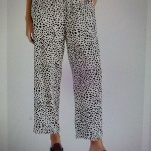 NWT Brixton Cheetah Crop Pant Size L “Sold Out”